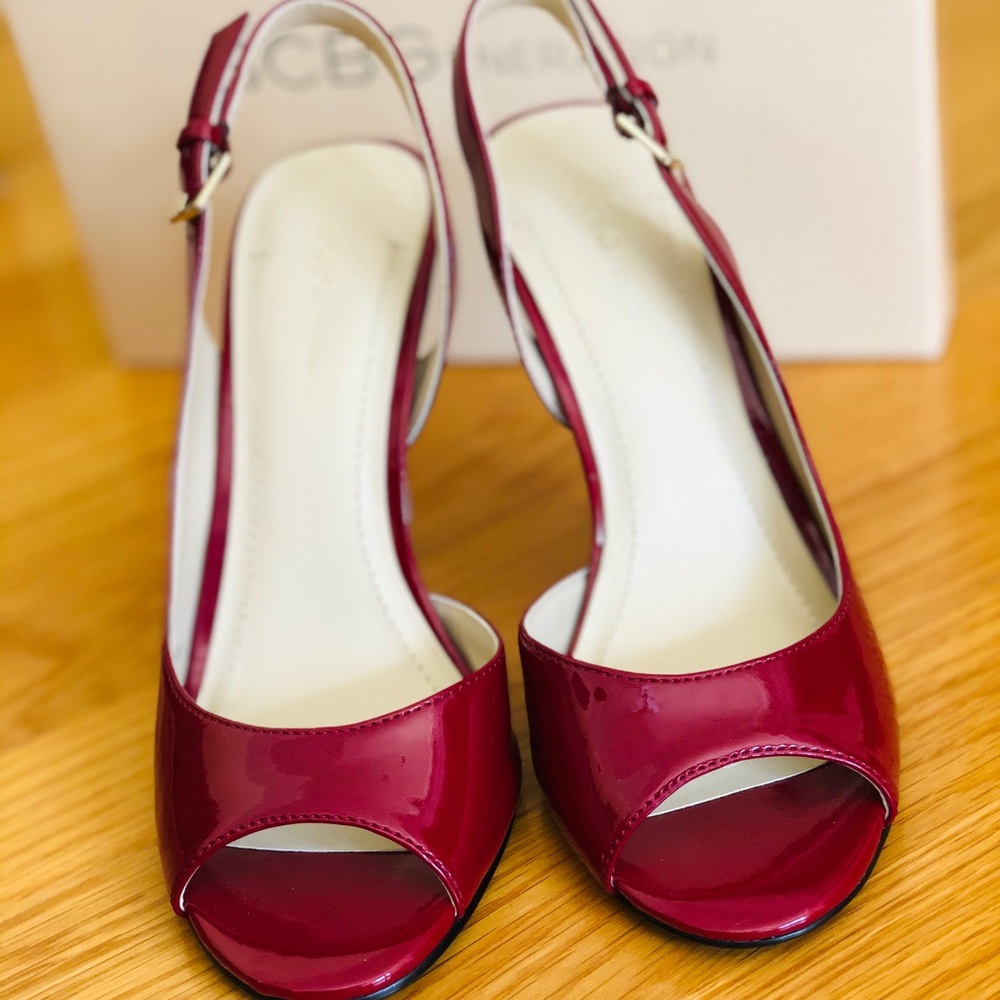 BCBGeneration Red High Heels - Picture 4 of 9